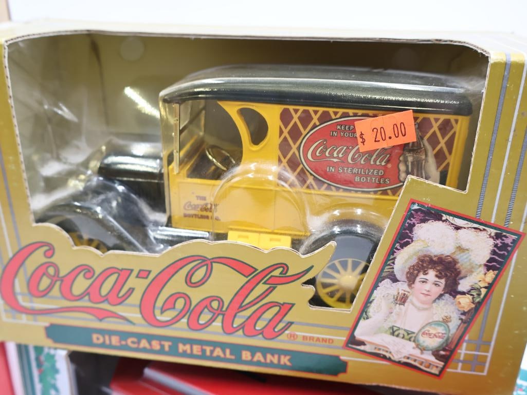 Nine Coca-Cola Diecast Vehicles - 8