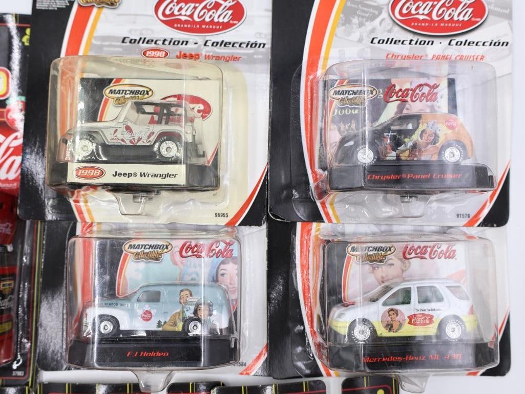 Coca-Cola Matchbox Diecast Cars - 10