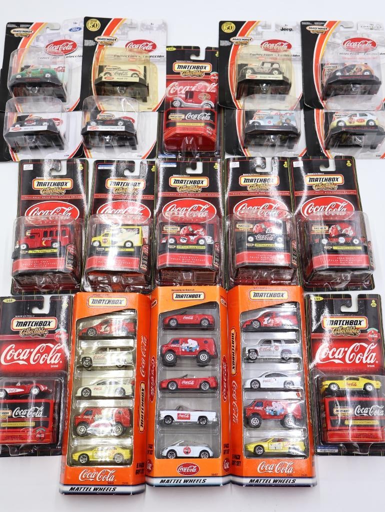 Coca-Cola Matchbox Diecast Cars (1 of 12)