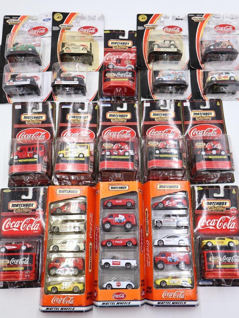 Coca-Cola Matchbox Diecast Cars - 2