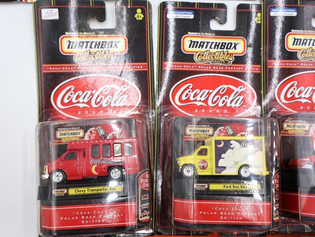 Coca-Cola Matchbox Diecast Cars - 6