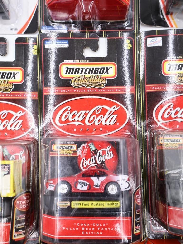 Coca-Cola Matchbox Diecast Cars - 8