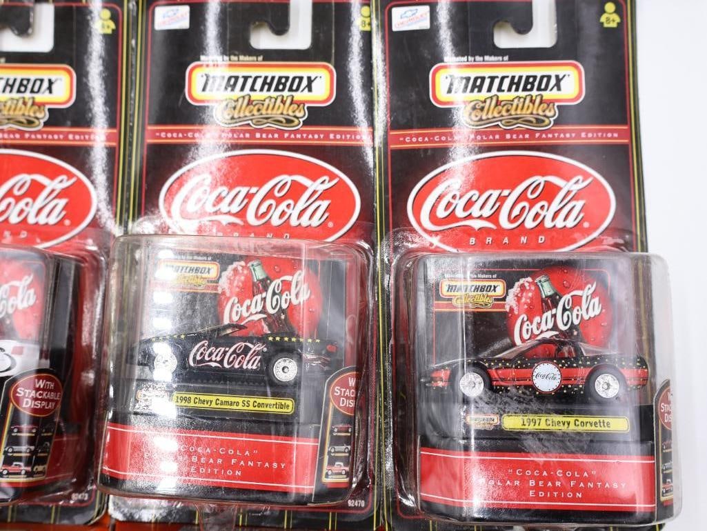 Coca-Cola Matchbox Diecast Cars - 9