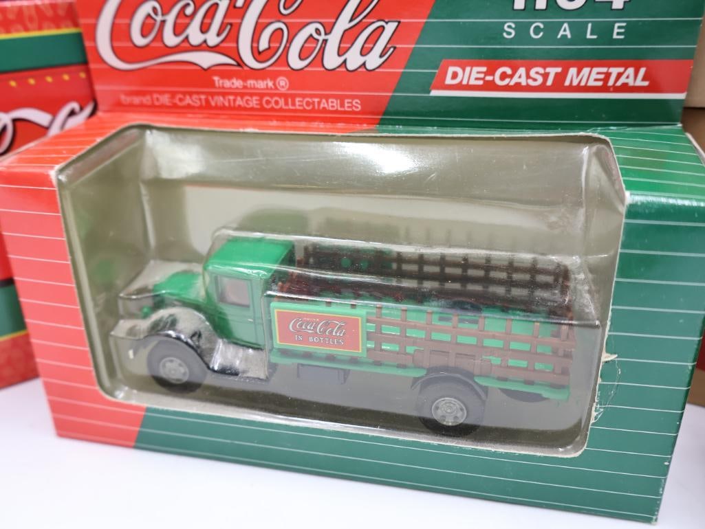 Ten Coca-Cola Collectable Diecast Vehicles - 7