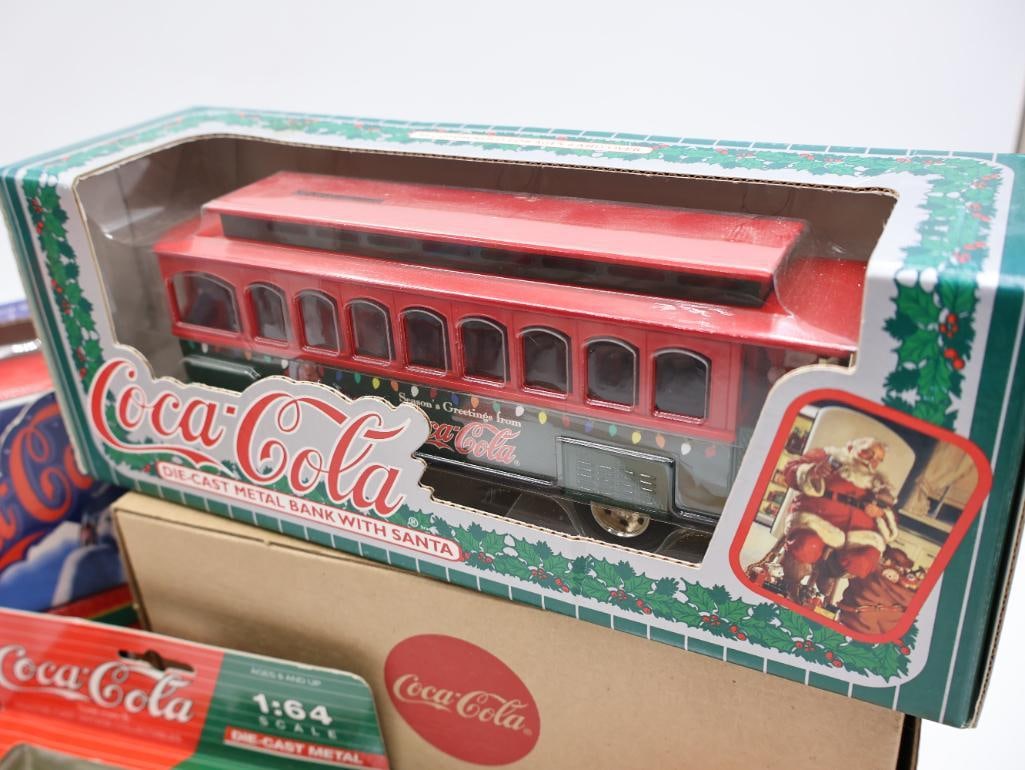 Ten Coca-Cola Collectable Diecast Vehicles - 8