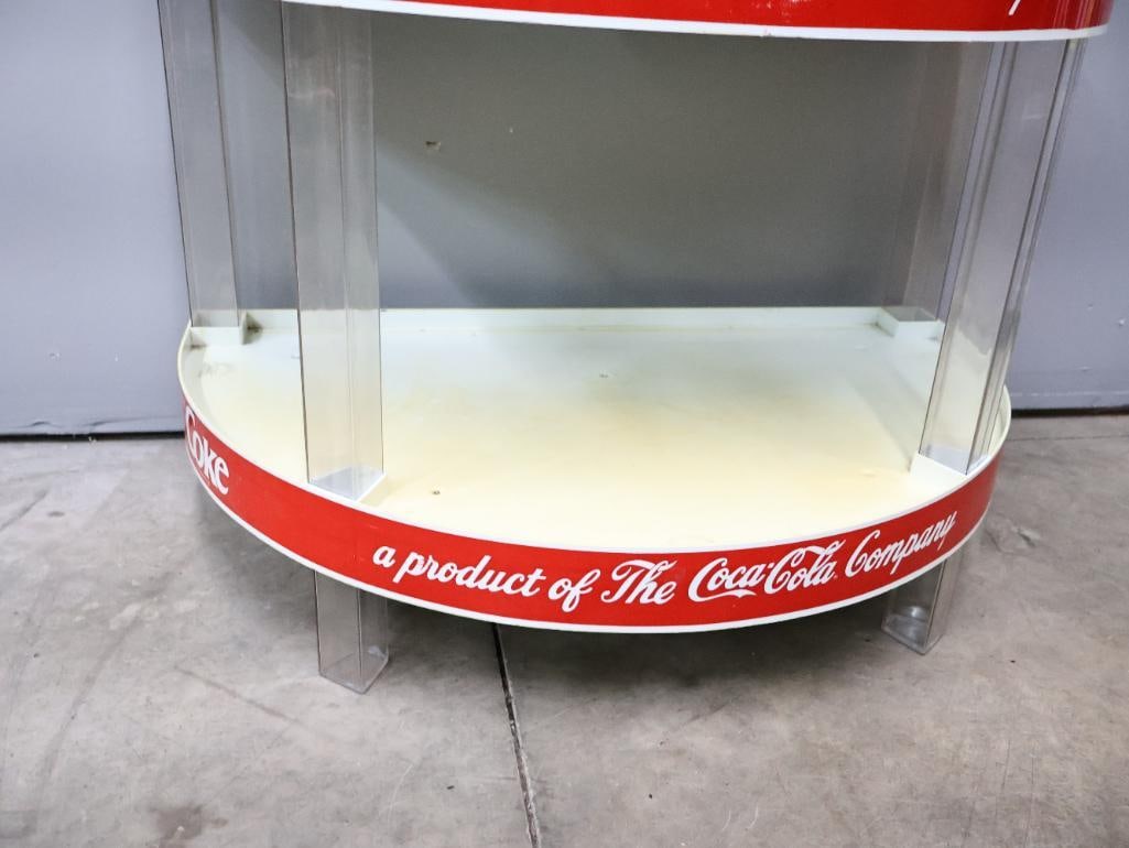 Plastic Four Tier Coca-Cola Stand - 11
