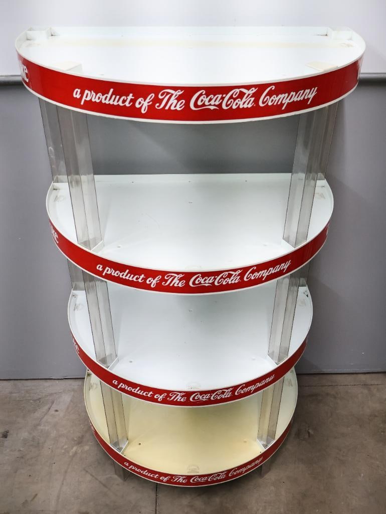 Plastic Four Tier Coca-Cola Stand - 2