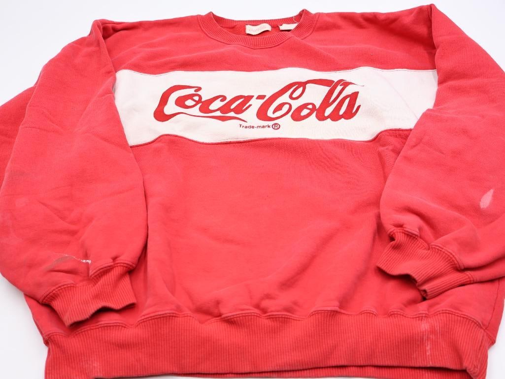 Vintage Coca-Cola Sweater and 'Coke Time' Vinyl Record - 8