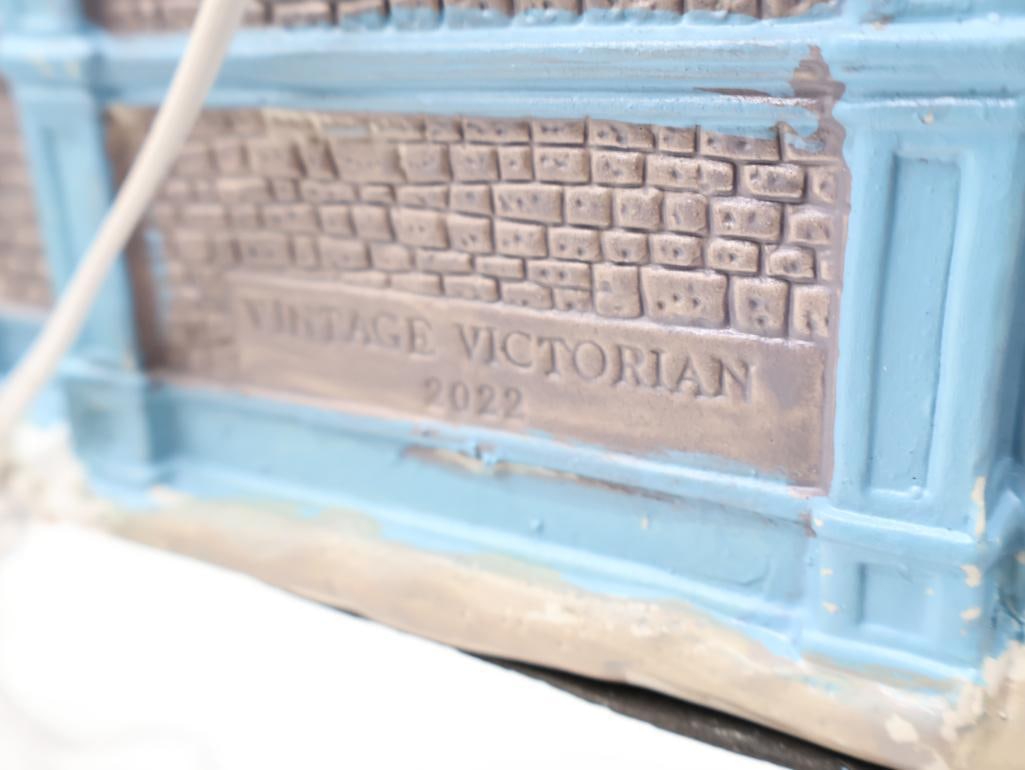 Four Ceramic Miniature Village Buildings - 16