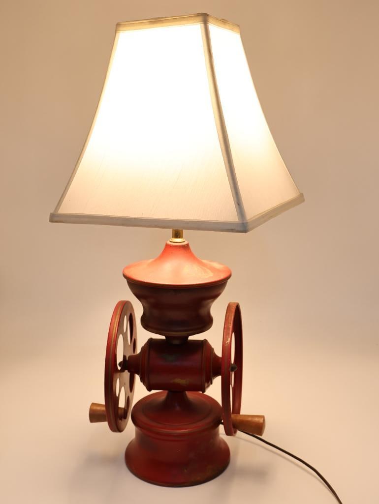 Coffee Grinder Type Lamp - 8