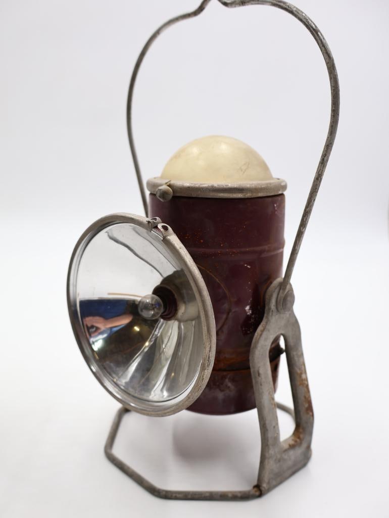 Vintage Ship Light and Electric Railroad Lantern - 10