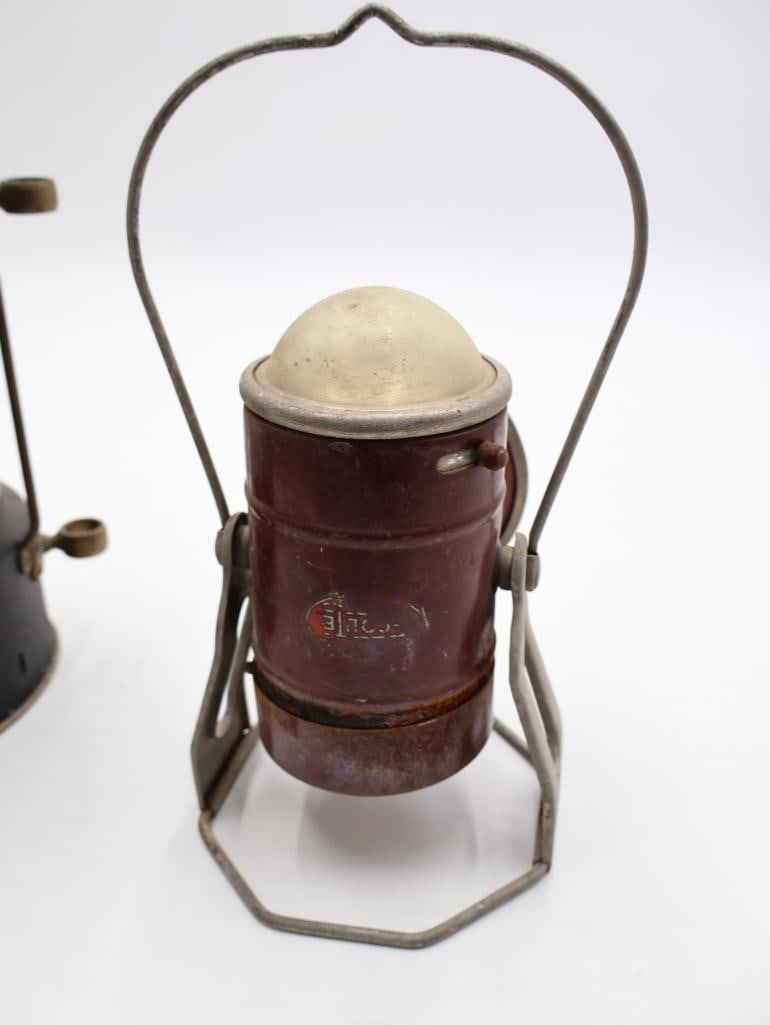 Vintage Ship Light and Electric Railroad Lantern - 11