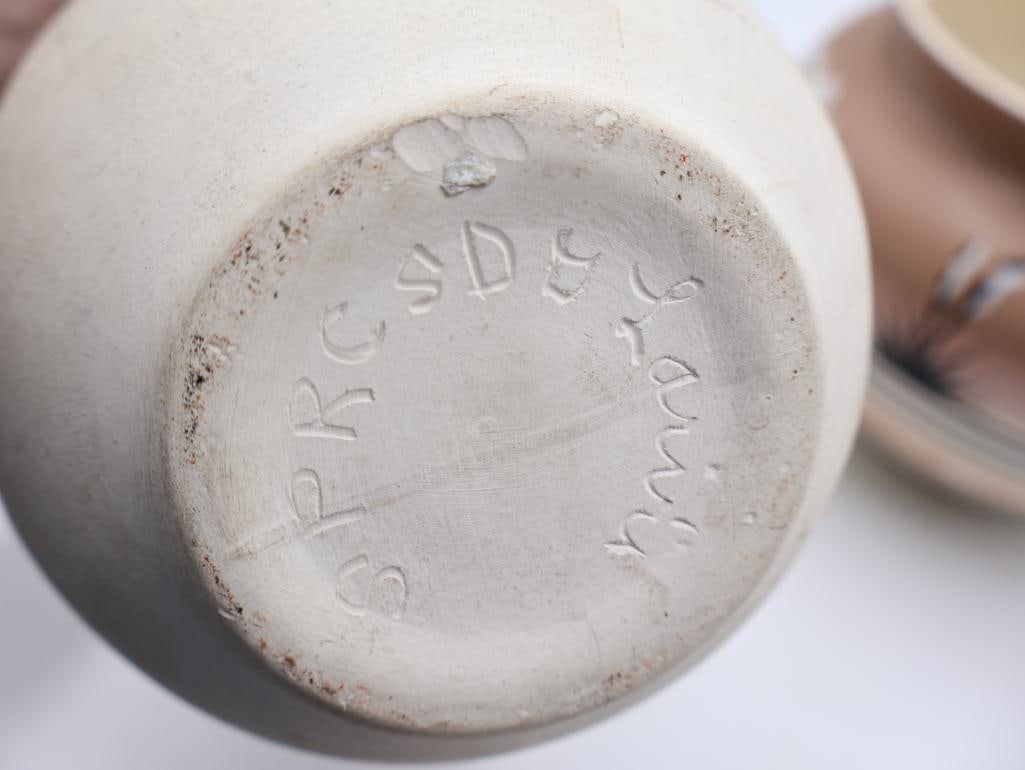 Two Native Pottery Pieces - 8