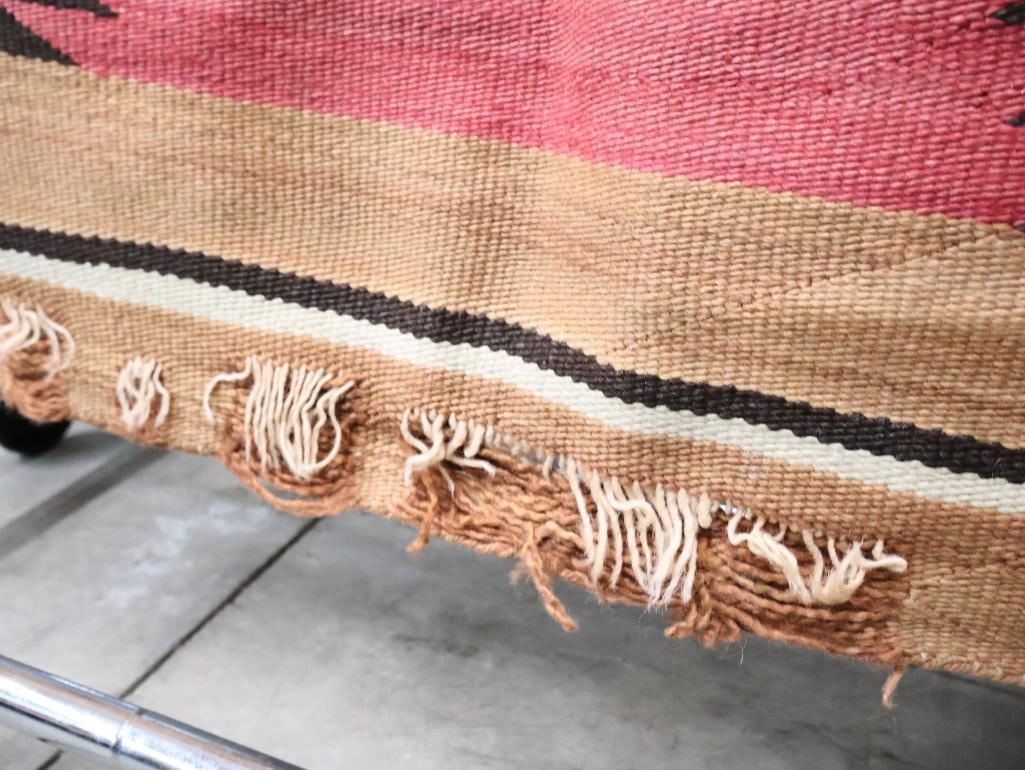 Antique Navajo Eye Dazzler Woven Textile - 12