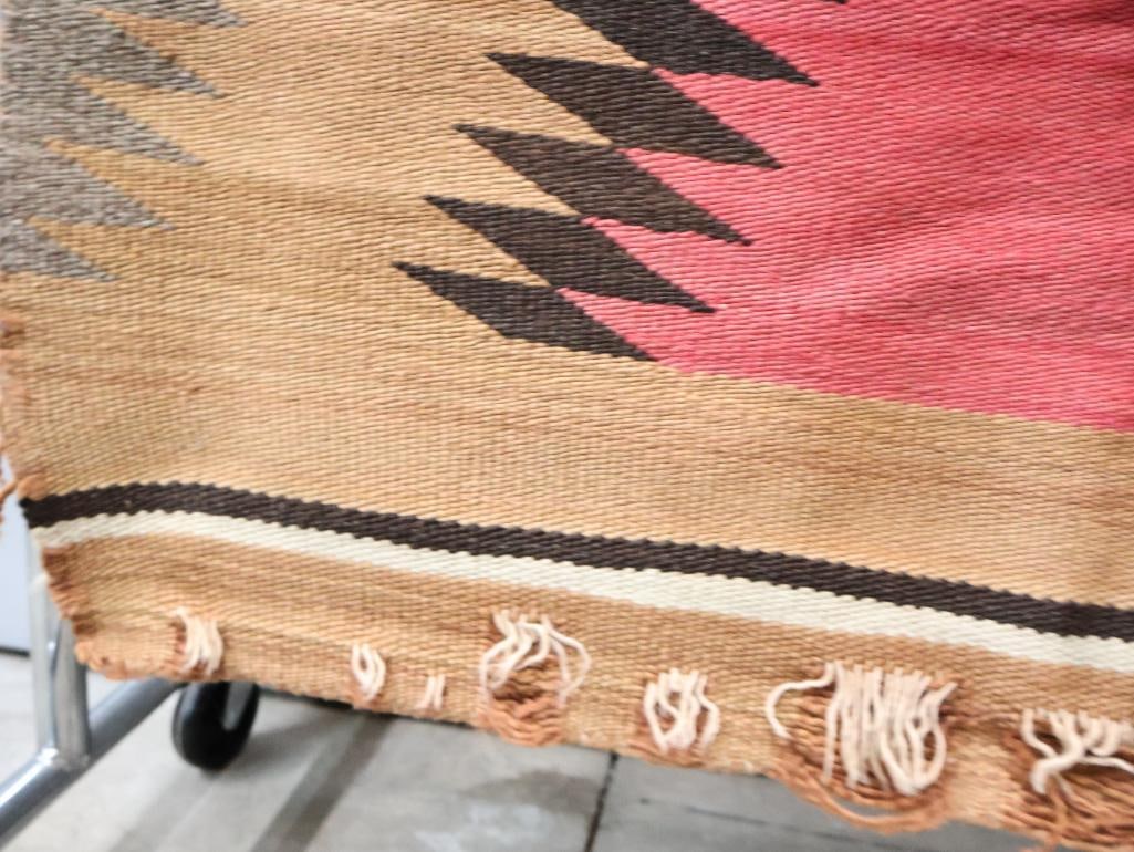 Antique Navajo Eye Dazzler Woven Textile - 13