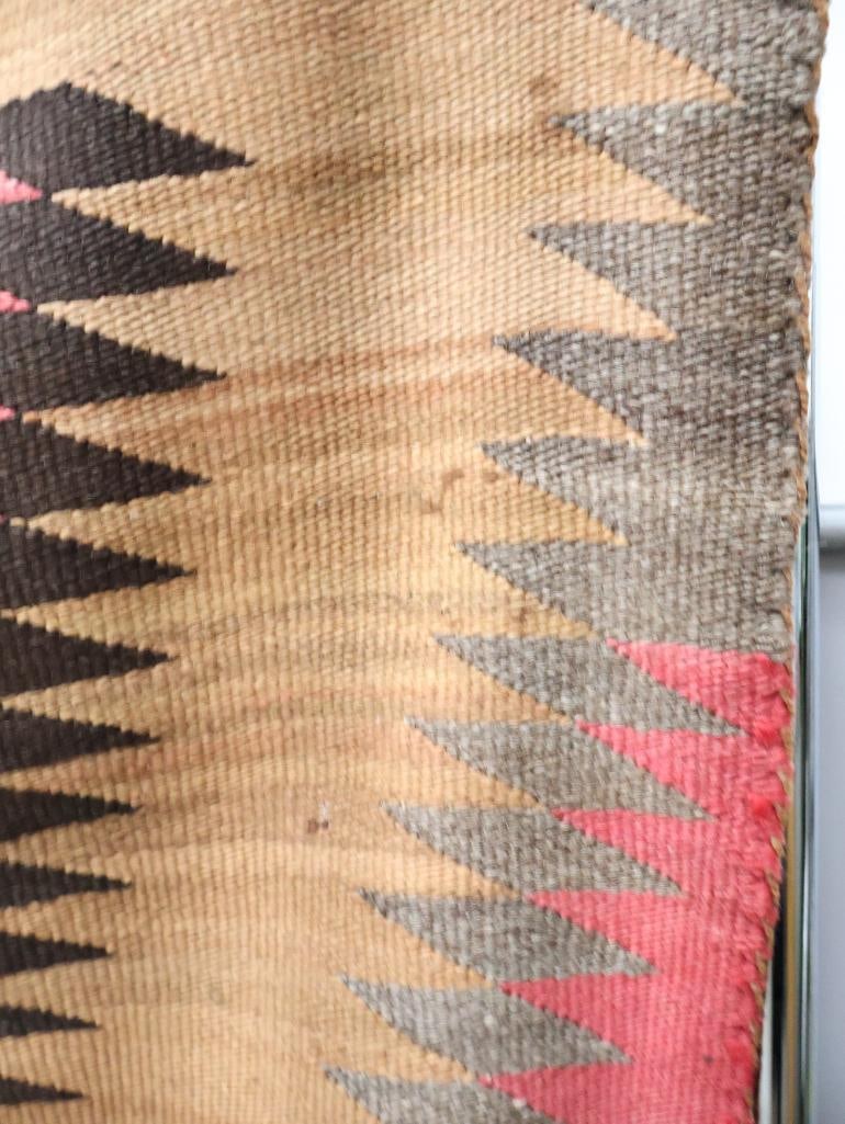 Antique Navajo Eye Dazzler Woven Textile - 15