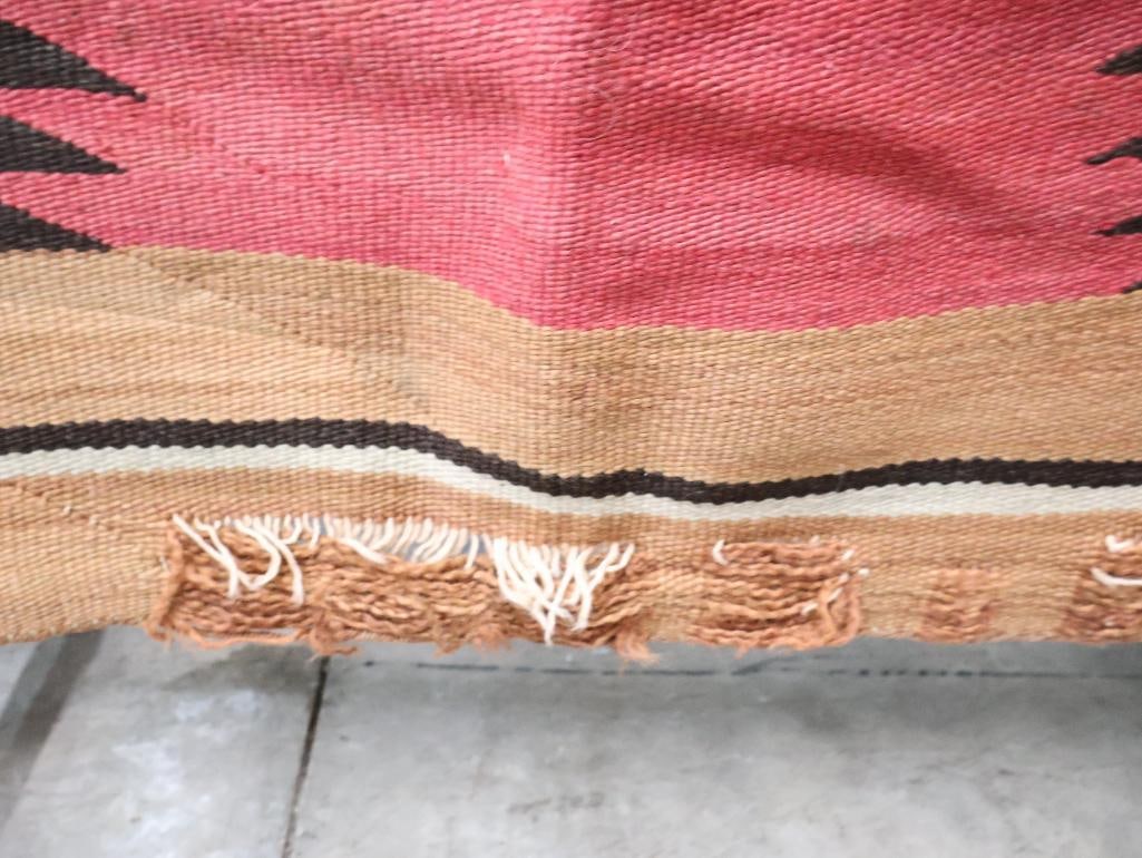 Antique Navajo Eye Dazzler Woven Textile - 18