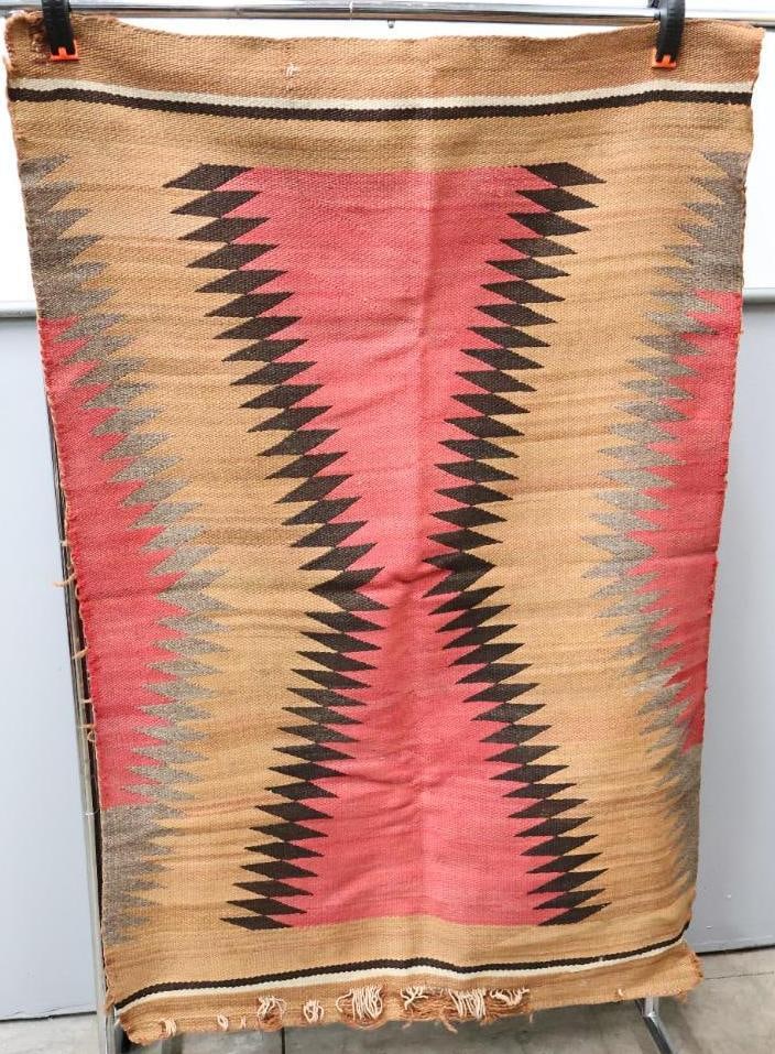 Antique Navajo Eye Dazzler Woven Textile (1 of 20)