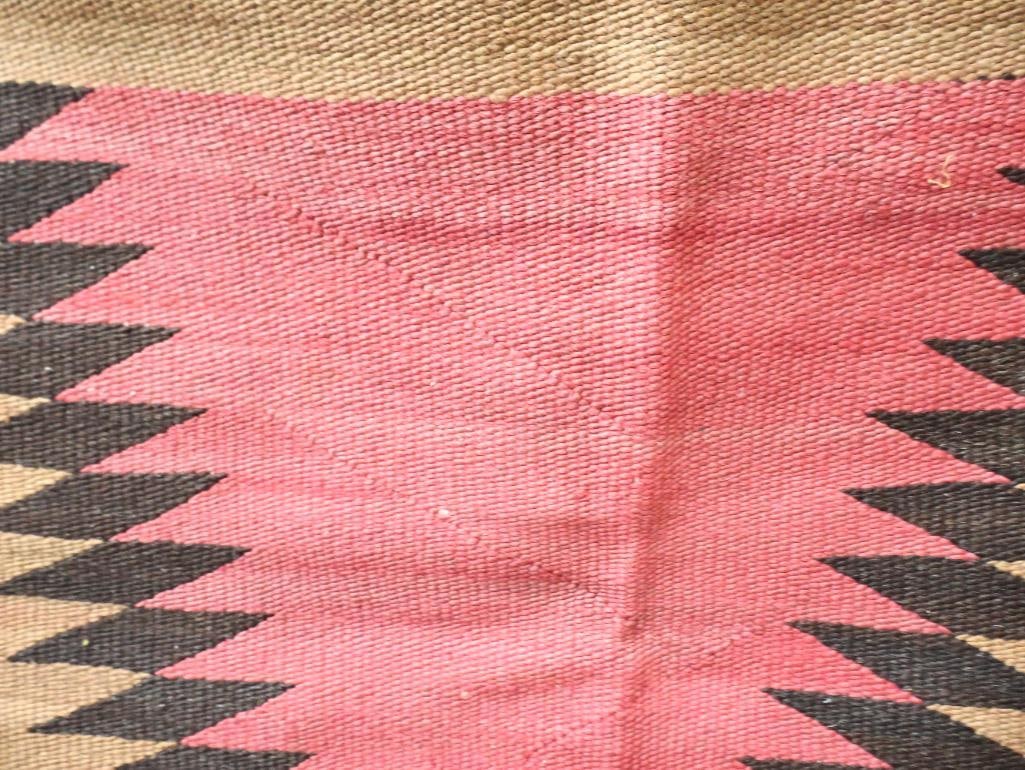Antique Navajo Eye Dazzler Woven Textile - 8