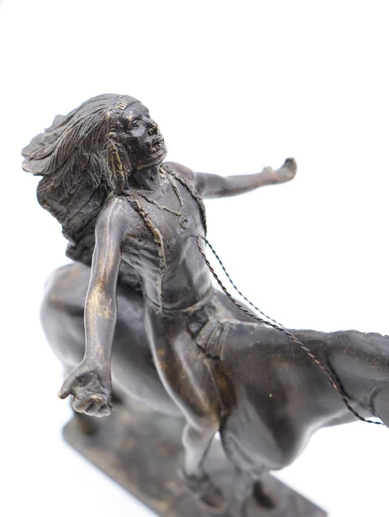 Appeal to the Great Spirit Bronze Cast Statue - 5