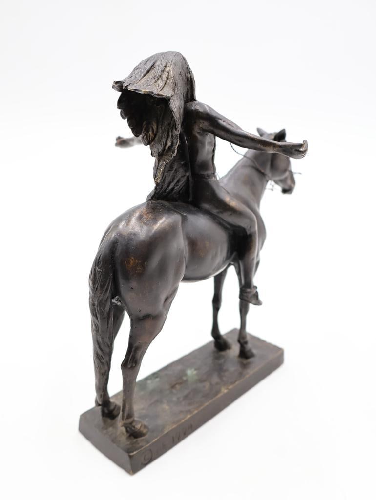 Appeal to the Great Spirit Bronze Cast Statue - 6