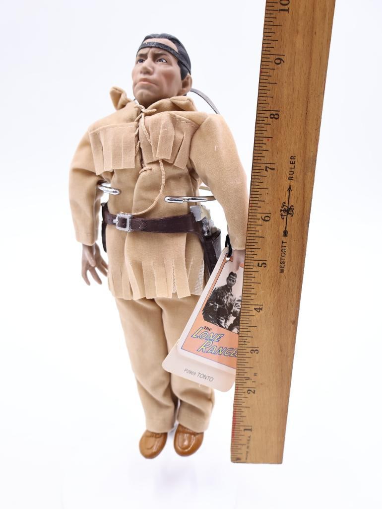 Vintage Tonto Doll and Native American Girl - 6