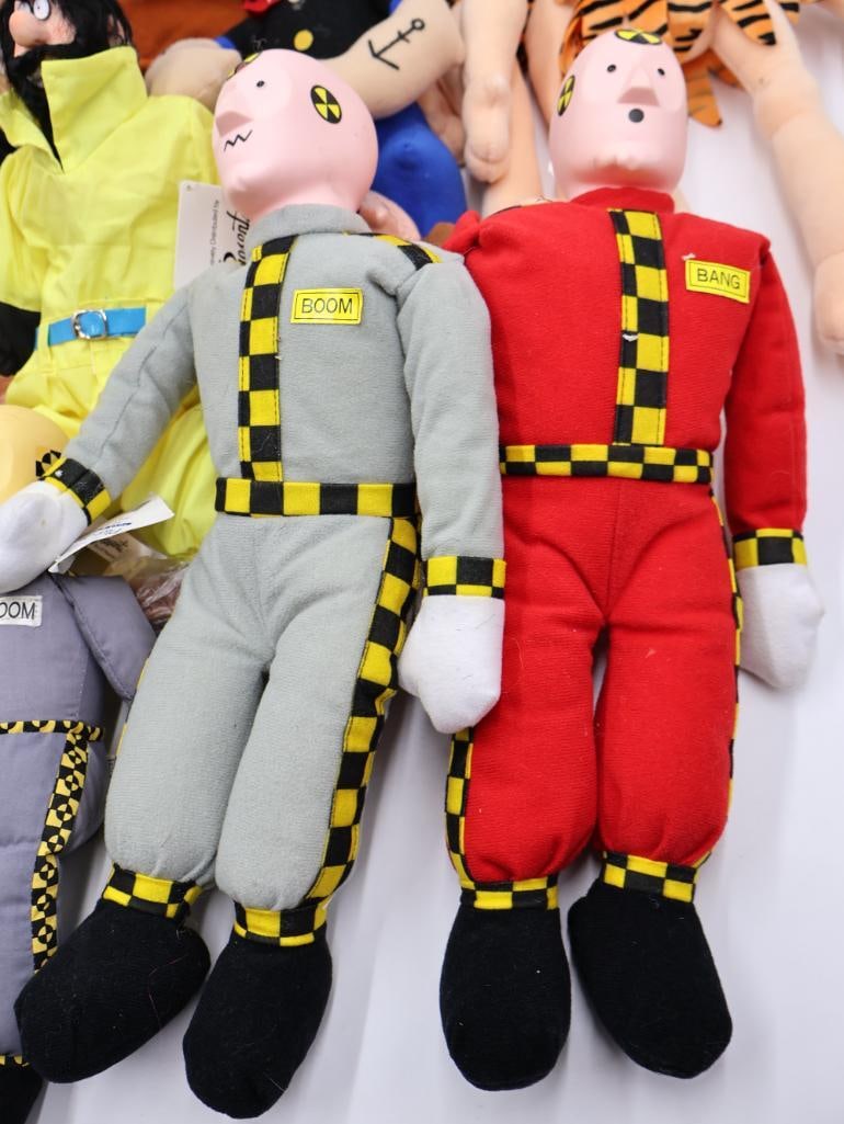 Various Vintage Plush Dolls - 4