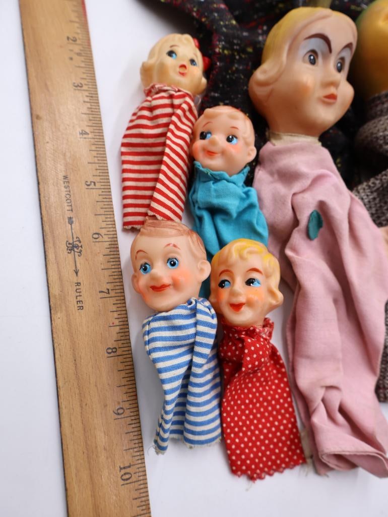 Large Lot of Vintage Hand Puppets and Iconic Characters - 3