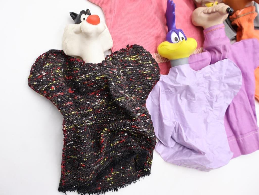 Large Lot of Vintage Hand Puppets and Iconic Characters - 7