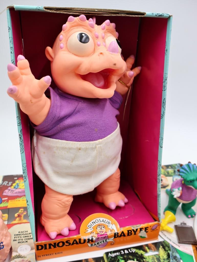 Collection of Toys from the TV Show 'Dinosaurs' - 10