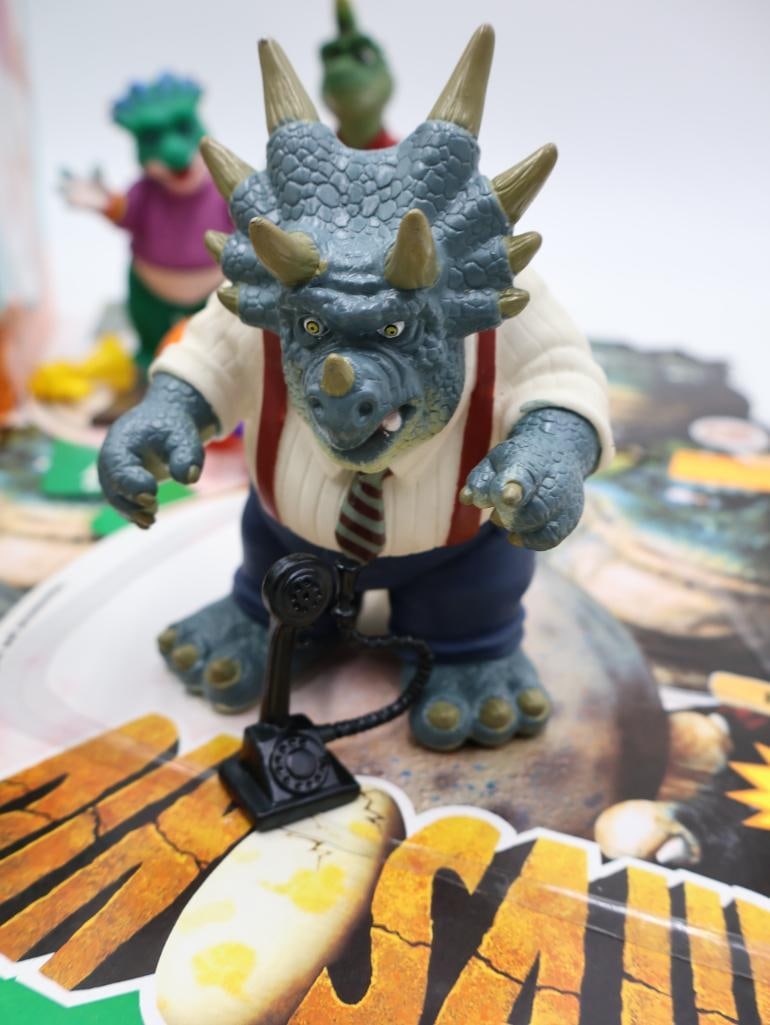 Collection of Toys from the TV Show 'Dinosaurs' - 6