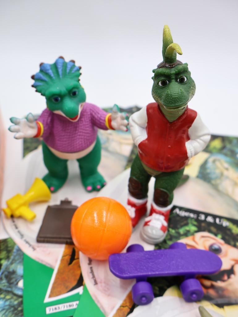 Collection of Toys from the TV Show 'Dinosaurs' - 7