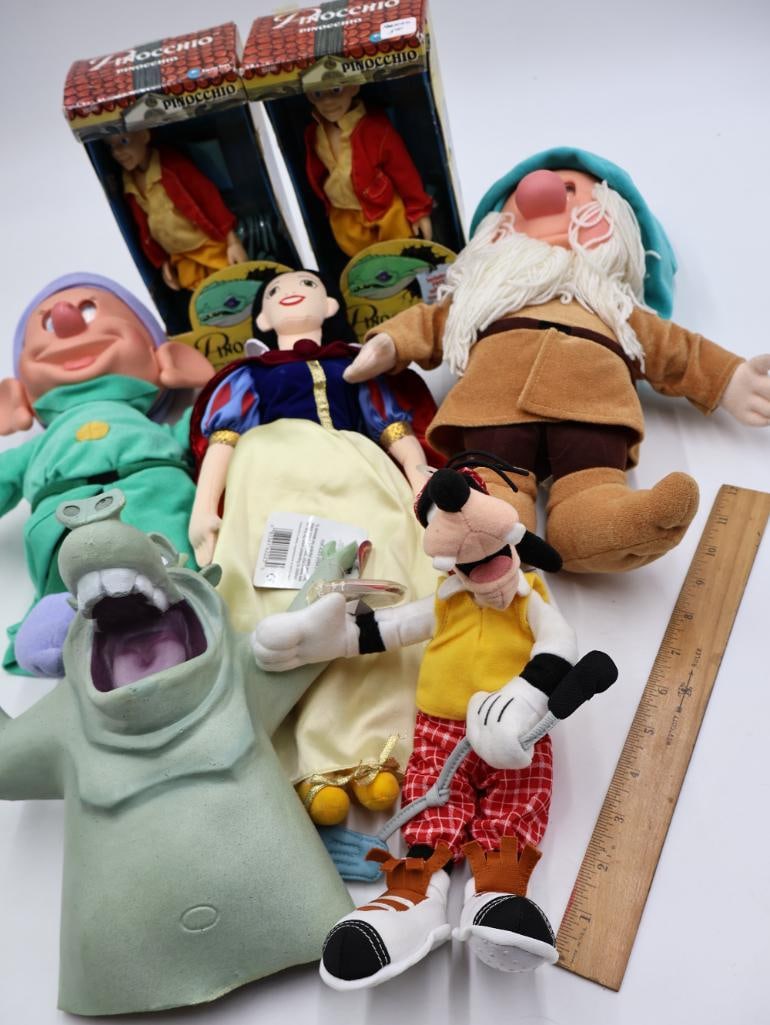 Various Disney Character Toys - 2