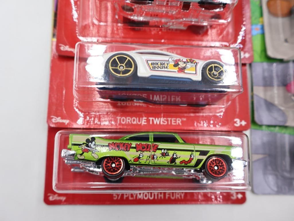 Disney Diecast Hot Wheels Cars - 2
