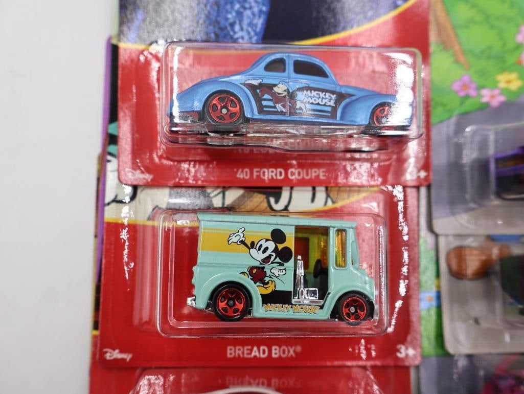 Disney Diecast Hot Wheels Cars - 3