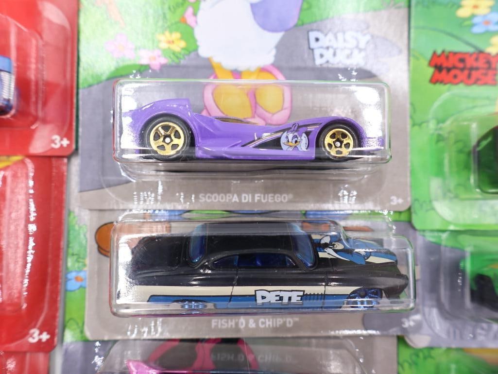 Disney Diecast Hot Wheels Cars - 4