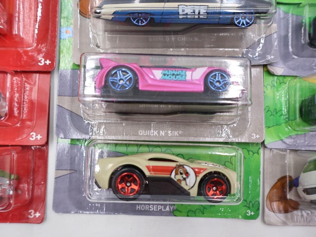 Disney Diecast Hot Wheels Cars - 5