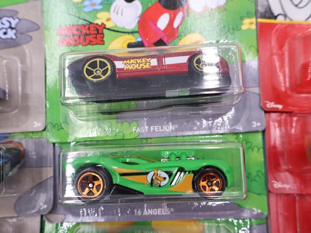 Disney Diecast Hot Wheels Cars - 7