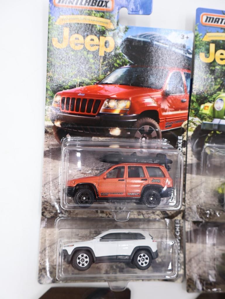 Jeep and Hot Wheels Diecast Cars - 2