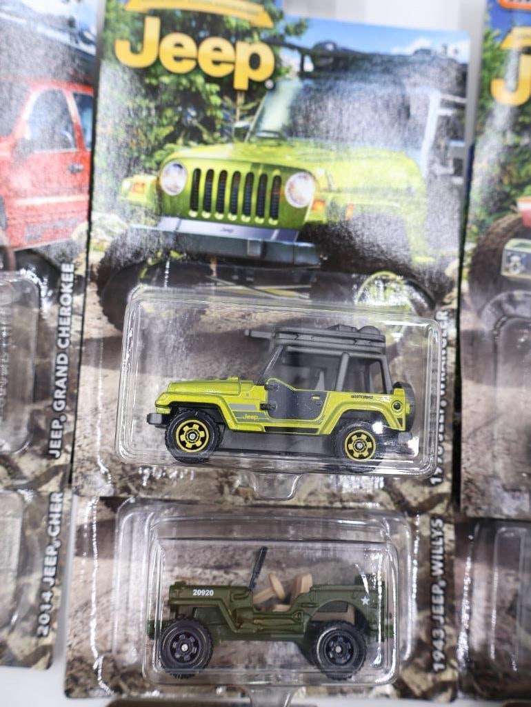 Jeep and Hot Wheels Diecast Cars - 3