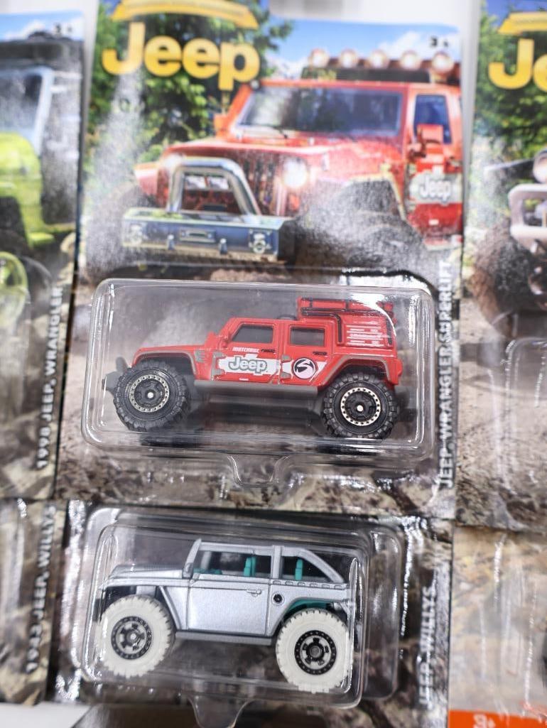 Jeep and Hot Wheels Diecast Cars - 4