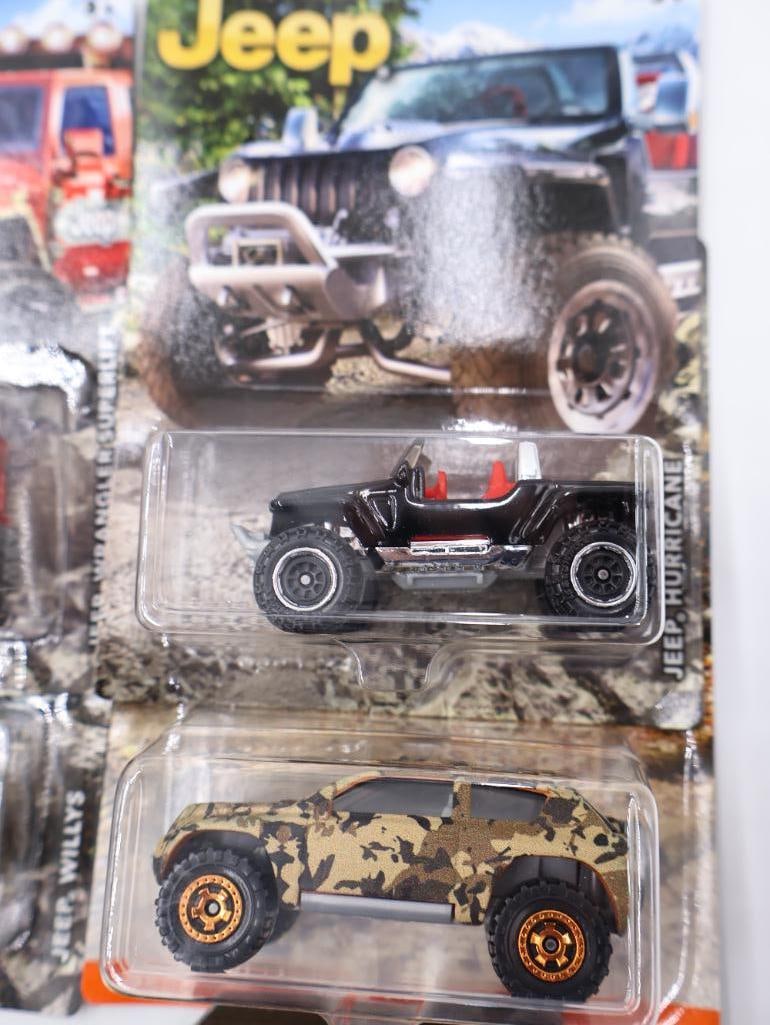 Jeep and Hot Wheels Diecast Cars - 5