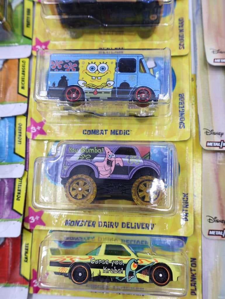 Pop Culture Themed Hot Wheels Diecast Cars - 10