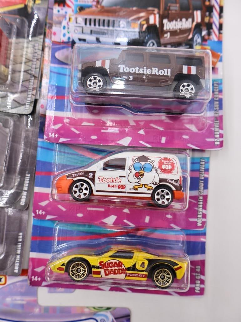 Collection of Candy Themed Hot Wheels Diecast Cars - 4