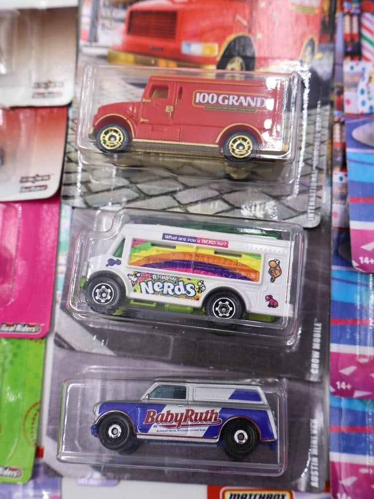 Collection of Candy Themed Hot Wheels Diecast Cars - 5