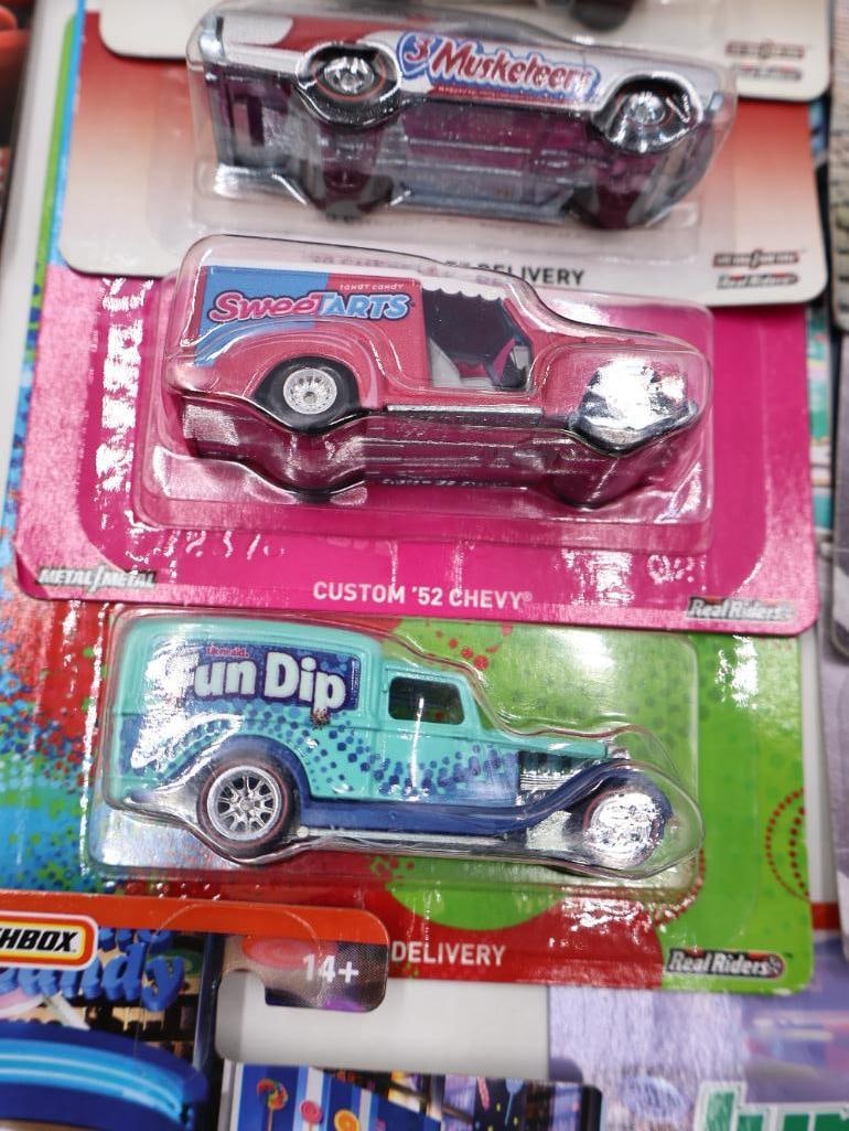 Collection of Candy Themed Hot Wheels Diecast Cars - 7