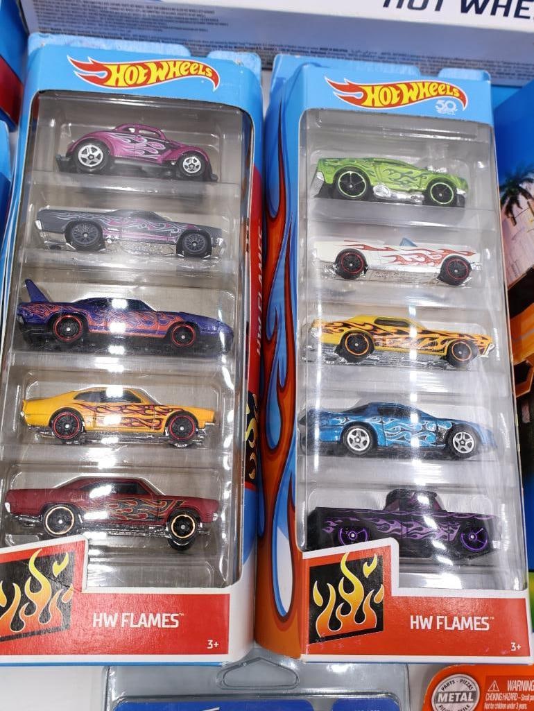 Large Lot of Hot Wheel Diecast Cars - 10