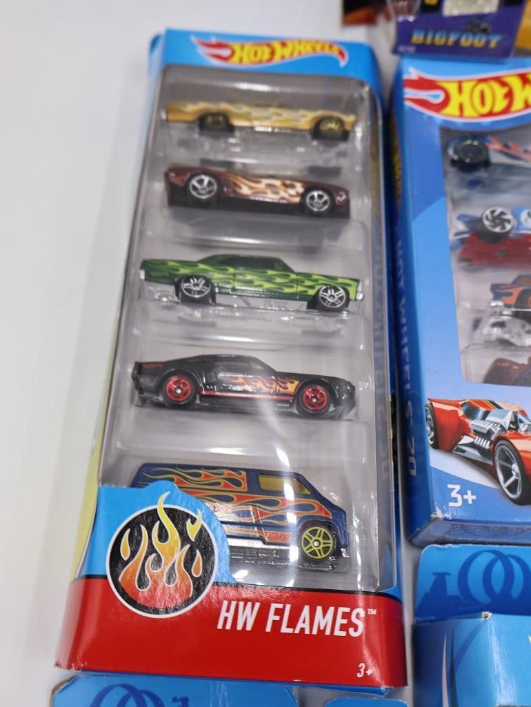 Large Lot of Hot Wheel Diecast Cars - 12