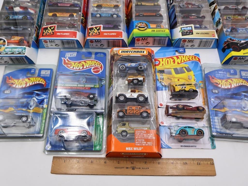 Large Lot of Hot Wheel Diecast Cars - 2