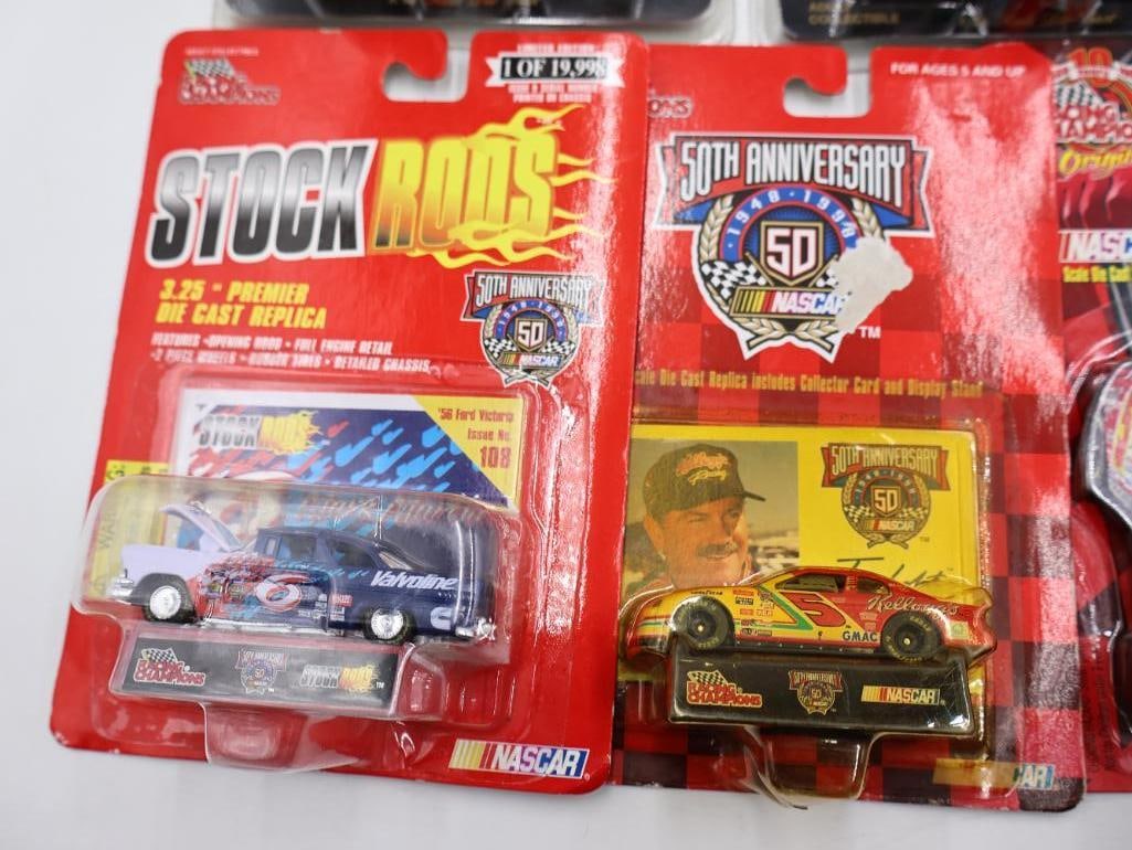 Racing Champions Platinum and 24k Gold Plated Diecast Cars - 10